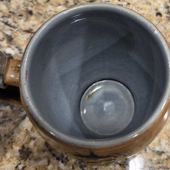 Gerz Vintage Original Football Shaped Beer Stein Mug W Germany 7 In - Picture 9 of 13